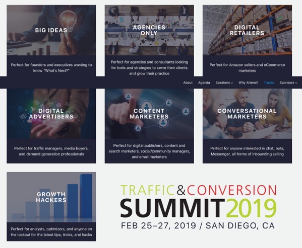 Screenshot 2019 04 29 Traffic Conversion Summit Tracks