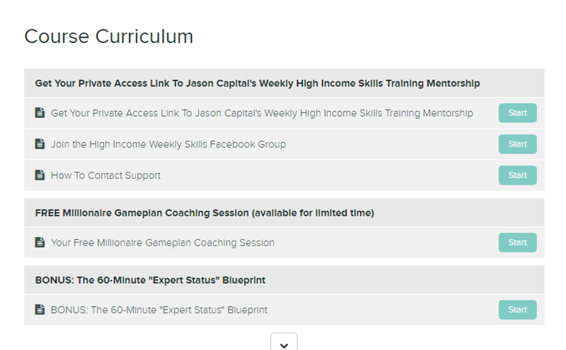 Download Jason Capital - High-Income Weekly Skills Training