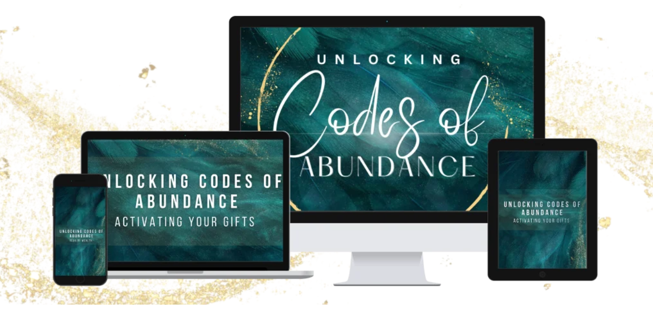 Paget Kagy Unlocking Codes of Abundance Course Cover Paget Kagy Unlocking Codes of Abundance Course Cover