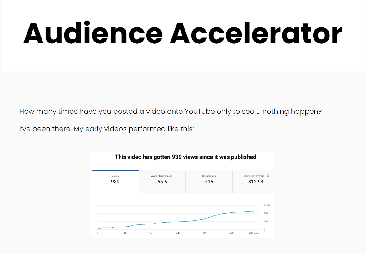 William Lee – Audience Accelerator course review banner