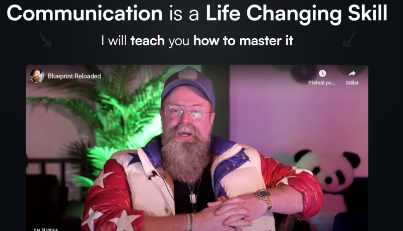 Owen Cook teaching The Blueprint Reloaded course on advanced communication and personal growth Owen Cook teaching The Blueprint Reloaded course on advanced communication and personal growth