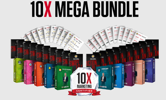 Grant Cardone 10X Marketing Mega Bundle Course Cover